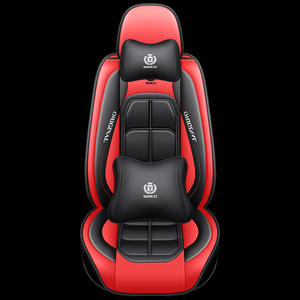 Housse de Siège Auto en Cuir Universelle pour Toutes Voitures Cinq Places, Couverture Intégrale Quatre Saisons, Coussin Respirant Résistant à l'Usure et Anti-Salissure - Product Image 2