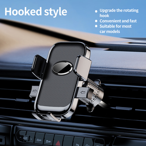 Supporto per telefono auto auto autoadesivo con gancio di presa d'aria tipo pannello strumenti a ventosa combinazione di supporto per auto - Product Image 6