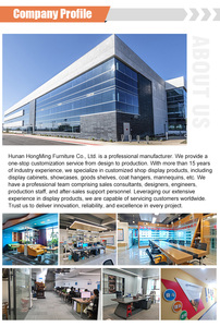 Exhibidor de Vidrio Rectangular con Iluminación LED, Ecológico y Duradero, de Lujo y Moderno, Marca HongMing, Vitrina Personalizada para Joyería Fina - Product Image 6