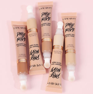 Corrector líquido mate natural impecable esculpido, crema de base de fácil uso para cubrir los poros, brillo, control de aceite, Cosméticos de maquillaje - Product Image 5