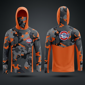 Sweat à capuche camouflage CTR unisexe pour adulte, vêtement de pêche, pull à séchage rapide UPF 50, veste en polyester - Product Image 2