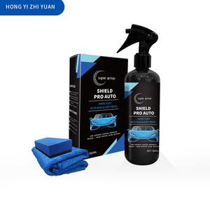 Shield Pro Auto: 3 Misure Disponibili con Spugna e Asciugamano, Rivestimento Nano Ceramico Idrorepellente Autopulente, Prodotti per Detailing Auto - Product Image 3