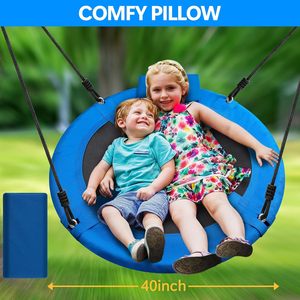 CZFIT Saucer <b>Swing</b> Factory Wholesale Hot Selling Outdoor 900LBS Weight Capacity Waterproof Hanging Tree Saucer <b>Swing</b> <b>for</b> Kids - Product Image 6