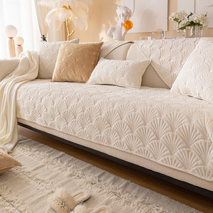 Copi Divano-funda de sofá acolchada Reversible, Protector de muebles Universal de terciopelo, nórdico, antideslizante, Jacquard - Product Image 5