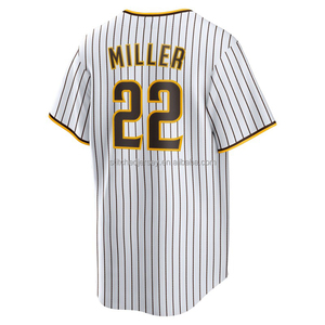 Jersey Baseball Pria Model Terbaru Jahitan Berkualitas Mason Miller Tony Gwynn 3 Merrill Manny Machado 2 Bogaerts 44 Musgrove Fernando Tatis - Product Image 2