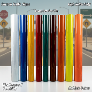 ورق عاكس عالي الوضوح للمهندسين، ورق عاكس ميكرو بريزماتي، ملصق عاكس EGP للافتات المرورية - Product Image 1