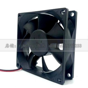 Ventilateur de refroidissement industriel 8 cm des Trois Géants de Taïwan, moteur DC 12V 24V, refroidisseur d'air pour châssis d'armoire - Product Image 2