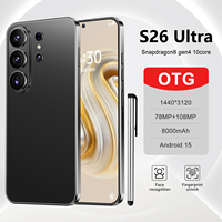 Venta al por Mayor Teléfono Inteligente Android 2026 S26 Ultra 5G 16+1TB 7.3" 8000mAh Desbloqueado Doble SIM Precio de Fábrica