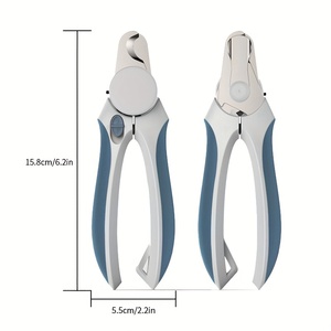 Coupe-ongles en acier inoxydable KingHon avec lumière LED intégrée et lime à ongles, outils de nettoyage et de toilettage pour animaux de compagnie, prix usine - Product Image 4