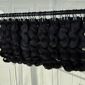 ผมต่อแบบ Body Wave แท้ 100%  นุ่มฟู หนาแน่น สีธรรมชาติ คุณภาพสูง - Product Image 2