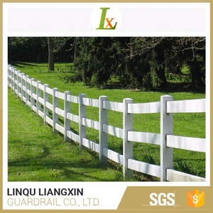 Paneles de Cerca de Vinilo Ecológicos de 1.3mH*2.6mW, 3 Rieles, Material de PVC Reciclable, Panel de Cerca para Exteriores para Granjas Sostenibles - Product Image 5