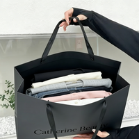 Sacs shopping en papier personnalisés avec logo, impression UV, plastification, matériaux recyclés pour vêtements et chaussures - Emballage en gros