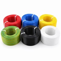 Fil ignifuge ZB-BV 450/750V, conducteur en cuivre massif, fil électrique isolé en PVC pour appareils électroménagers et câblage de bâtiments