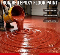 Système de revêtement de sol en terrazzo époxy de couleur personnalisée pour bâtiments commerciaux