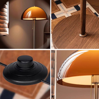 Lampe sur pied moderne élégante, ampoule LED E27, haute luminosité, lumière ambiante chaude et froide minimaliste, salon