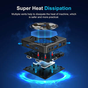 Boîtier TV intelligent S905W2 X98 Mini Android 11.0, boîtier TV avec dissipation thermique super performante, processeur quadricœur 64 bits, 2 Go de RAM, 16 Go de stockage - Product Image 3