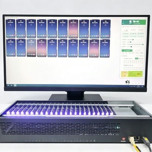 เมนบอร์ด Android สำหรับโทรศัพท์มือถือรุ่น S10 <span class=keywords><strong>S20</strong></span>+ ที่ใช้ร่วมกันได้ พร้อมกล่องควบคุมแบบซิงโครไนซ์ ระบบจัดการแบบรวมศูนย์ ปรับแต่งได้ - Product Image 2