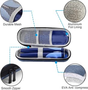 Étui en EVA biodégradable, résistant à l'eau, durable, écologique, réutilisable, avec couvercle en métal, logo personnalisé, emballage compact - Product Image 2