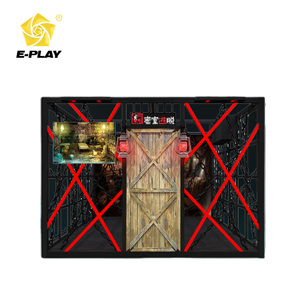 9D VR Multijugador Sala de <span class=keywords><strong>escape</strong></span> Equipo Deportes Arcade Parque de atracciones Paseos Interior Fibra de vidrio Metal VR Parque de entretenimiento - Product Image 6