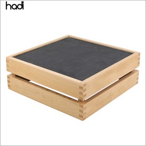 Support <span class=keywords><strong>à</strong></span> Gâteau Rond Moderne en Marbre Vente en Gros de Pierre Noire Présentoir <span class=keywords><strong>à</strong></span> Cupcake Dessert Fournitures de Restauration pour Hôtels Restaurants Vente - Product Image 5