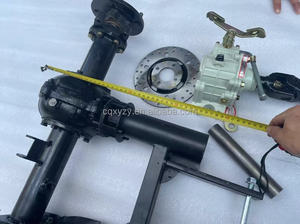 10 pouces roues et pneus moyeu essieu arrière disque Rotor frein marche arrière pour Adultos De Carreras <span class=keywords><strong>Go</strong></span> Kart - Product Image 6