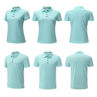 Usine directe 100% coton coupe conique t-shirts de polo athlétique vêtements de course à pied coupe de golf