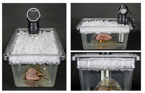 Isolation Sous Vide Water <strong>Balls</strong> <strong>Ball</strong> <strong>Hollow</strong> <strong>Plastic</strong> <strong>Ball</strong> for Cooking Use - Product Image 6