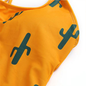 Novo maiô feminino estampado, roupa de banho de uma peça, moda praia, biquíni sem costas - Product Image 4