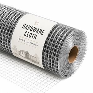 Galvanized Steel Welded <b>Mesh</b> Double Coated 1/4 Inch <b>Mesh</b> Opening 24 Inch X 50ft Fencing Material USSANXING Brand Model - Product Image 2