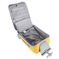 Valise de voyage pour enfants de haute qualité, motif dessin animé, avec siège de voyage intégré et barrière de sécurité, pratique comme poussette pour bébé