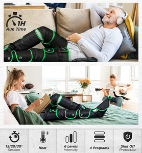 I prodotti più venduti massaggiatori per gambe a compressione d'aria per polpaccio a gamba piena senza fili per dolore e circolazione neuropatia - Product Image 5