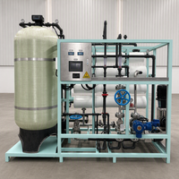 Mesin Pengolahan Air Industri 250L / 500L / 1000L / 2000L / 3000LPH Sistem Reverse Osmosis