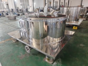 220V chế biến thực phẩm lớn bằng thép không gỉ PSB đóng tấm phẳng Máy ly tâm tách thành phần lõi hoạt động liên tục lật - Product Image 4