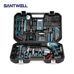Ensemble <span class=keywords><strong>de</strong></span> perceuse électrique à main <span class=keywords><strong>de</strong></span> 19 à 160 pièces, boîte à outils, kit combiné multifonctionnel <span class=keywords><strong>pour</strong></span> <span class=keywords><strong>la</strong></span> maison, vente en gros - Product Image 6