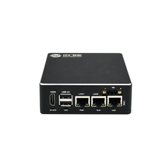 Eip Ultra-Compact Embedded Box PC Intel E3845/J1900 3 Intel I210 Gigabit LAN Industrial Automation IoT Gateway Cloud Terminal