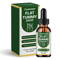 Thé détoxifiant pour le ventre plat SPL OEM, 28 jours, gouttes liquides, compléments amincissants, thé à marque privée, gouttes naturelles pour le ventre plat à base de Moringa