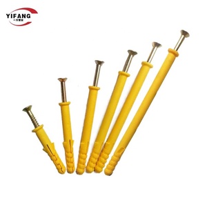 Großhandels preis M6 M8 M10 Stahl wand stecker Expansions anker Gelber Fisch Design mit Schraub befestigung Kunststoff <span class=keywords><strong>Nylon</strong></span> Material - Product Image 5
