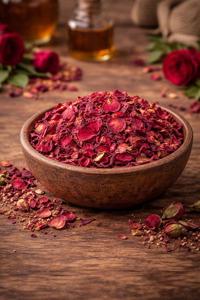 Red Dried Rose Petals Natural Botanical Flower Ingredient for Herbal <b>Tea</b> <b>Infusion</b> Bulk Supply - Product Image 4
