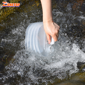 SGS Inspection Well 3 Ltr 5 Litro 8 Litros 10 L 15 Litros Tambores <span class=keywords><strong>de</strong></span> agua plegables portátiles plegables para acampar al aire libre Senderismo - Product Image 4