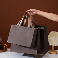 Sacs en papier personnalisés en gros avec logo imprimé, sacs cadeaux de luxe, emballage en papier, grand et moyen format, blanc, robuste