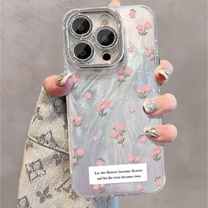 Custodia <span class=keywords><strong>Protettiva</strong></span> Antiurto Fashion con Fiori Schiacciati e Laser Viola per <span class=keywords><strong>iPhone</strong></span> 17 Air, 16 Pro, 15, 14, 13 Pro Max, 12, 11, <span class=keywords><strong>XR</strong></span>, XS Max - Product Image 3