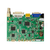 Servicio de Fabricación de PCB de Doble Cara para Circuitos Electrónicos Médicos OEM, Máscara de Soldadura Verde, Electrónica Inteligente, Base FR-4, PCBA