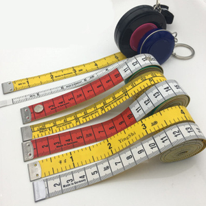 Độ chính xác cao B6 Băng đo mềm ABS tự động Cai Trị lưỡi thép không gỉ chính xác inch Metric eo hip chu vi - Product Image 5