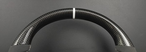 Volant en cuir et fibre de carbone personnalisé avec bande personnalisée pour Audi Q7/A8/A/Q/S/RS Series - Product Image 3