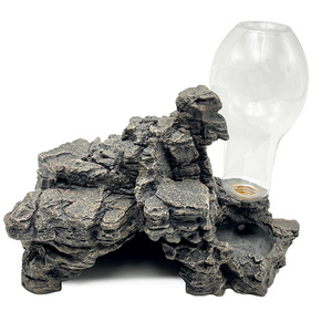 Bol à eau automatique Reptile Gecko Lézard Hideaway Caves Reptiles Bol à vaisselle - Product Image 3