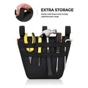 Sac de rangement latéral pour siège de voiture, pochette en maille de polyester pour utilisation en extérieur pour Jeep - Product Image 3
