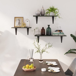 Kệ Treo Tường Bằng Gỗ Gắn Tường Với Ngăn Chứa Lớn Cho Phòng Ngủ Phòng Tắm Phòng Khách Nhà Bếp Văn Phòng - Product Image 4