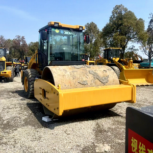 Used Single Drum Vibratory Road <b>Roller</b> Diesel Engine 22 Ton Compactor for Road Construction - Product Image 3