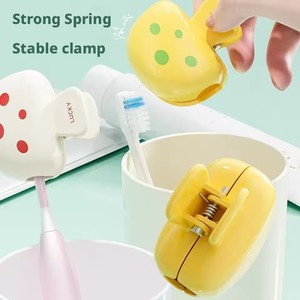 Funda de Plástico Desechable para Cabezal de Cepillo de Dientes, Organizador de Almacenamiento con Clip para Baño y Viaje, 1 Unidad - Product Image 6