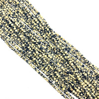 Perles en pierre naturelle d'agate de 2-3mm, perles en vrac polies rondes lisses boule ronde perles en pierre précieuse pour la fabrication de bijoux